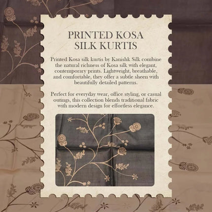 Printed Kurtis & Dupatta Set - Kanishk Silk