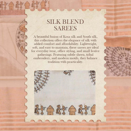 Silk Blend Sarees - Kanishk Silk