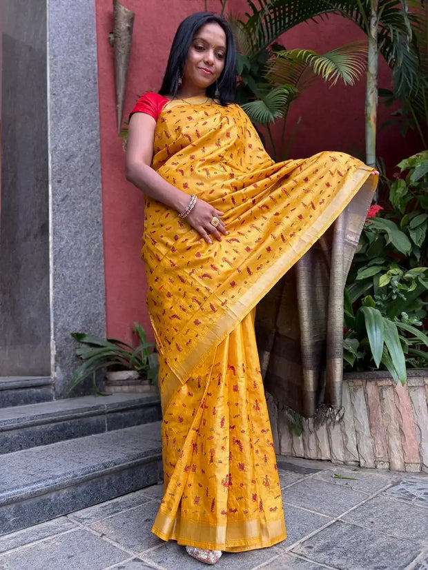 <h2><em><strong>Authentic Kosa Silk Sarees from Chhattisgarh</strong></em></h2><p></p>