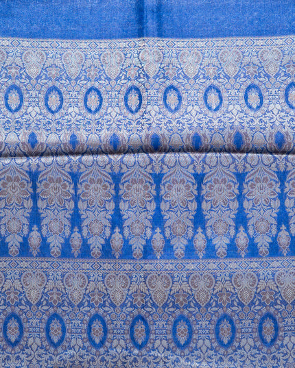 Pure Kosa Silk Plain Saree with Border with Blouse (Silk Mark Certified)