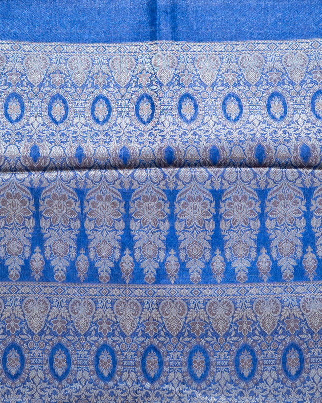 Pure Kosa Silk Plain Saree with Border with Blouse (Silk Mark Certified)