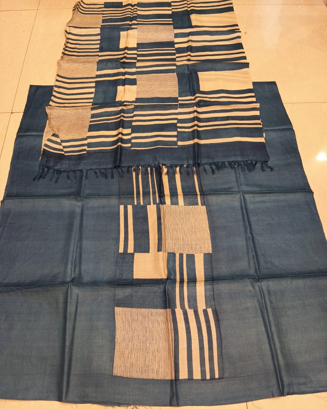 Pure Kosa Silk Printed Kurti & Dupatta Set | Premium Ethnic Dress Material