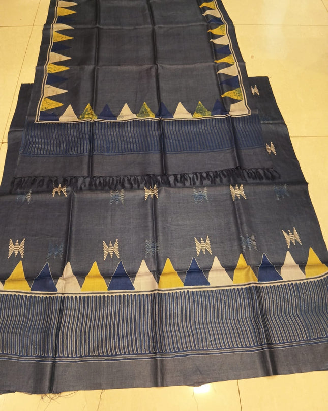 Pure Kosa Silk Printed Kurti & Dupatta | Premium Ethnic Dress Material